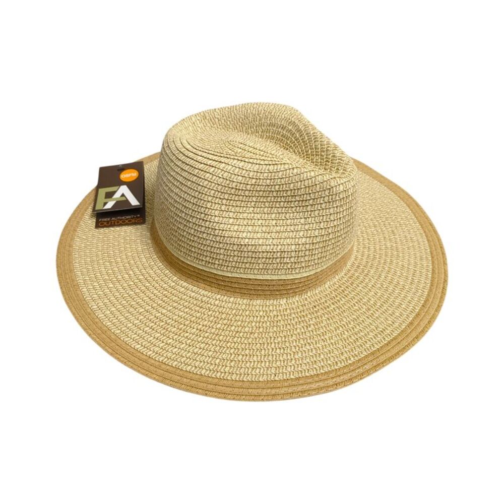Free Authority Unisex Wide Brim Fedora UPF 50+ Sun Protection Hat, SUA6662PLO